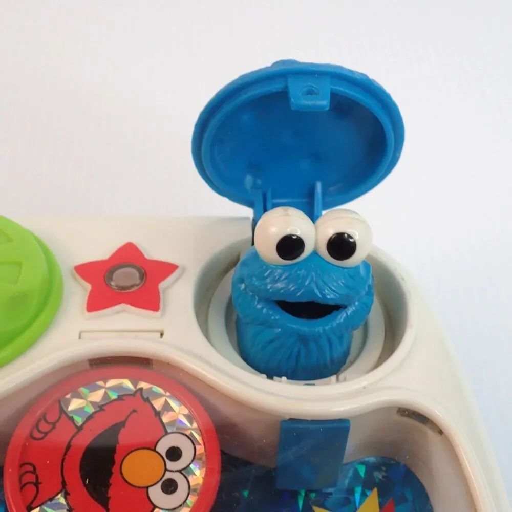 Vintage Tyco Sesame Street Bop-N-Boing Plastic Pinball Game 1998